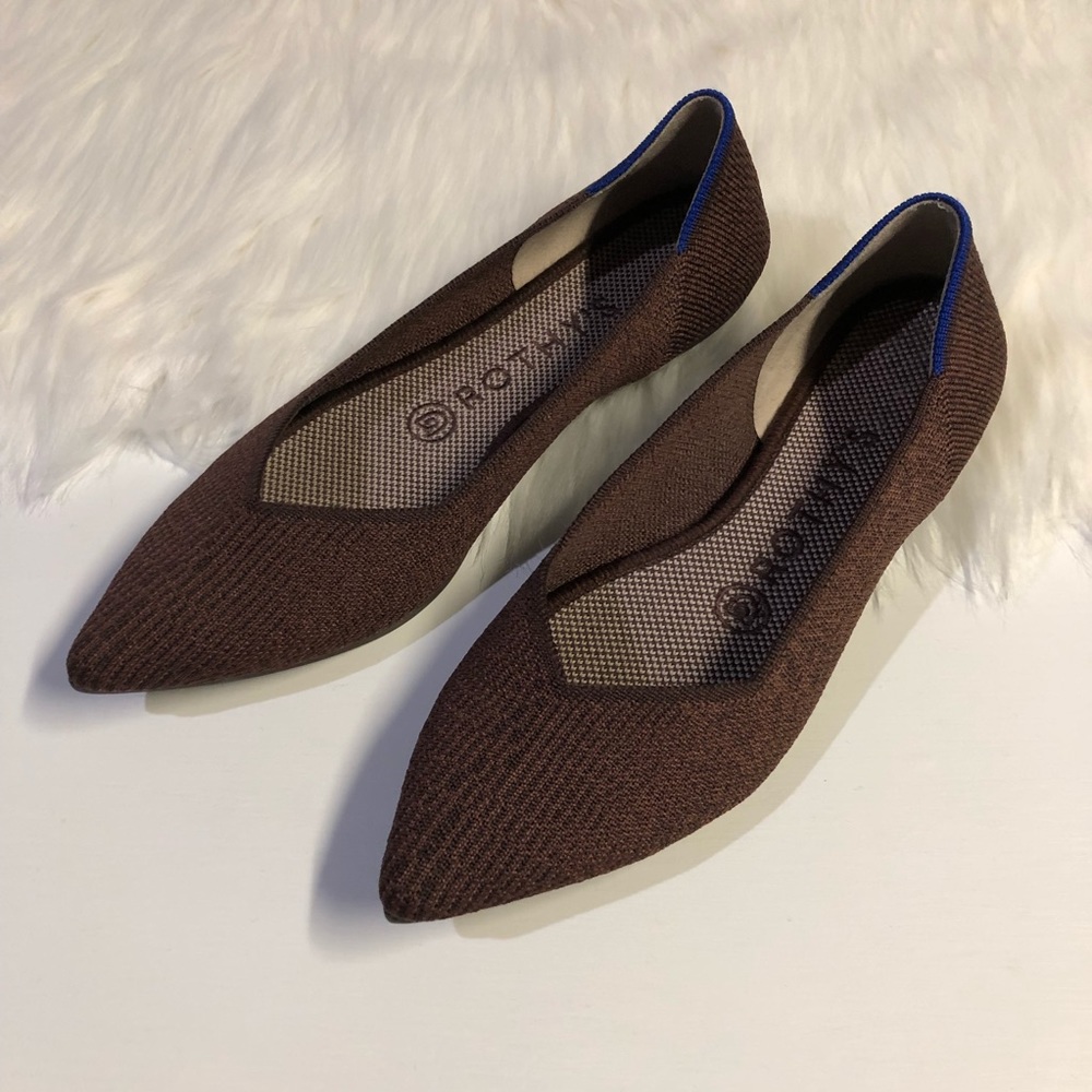 Rothy’s The Point Truffle Python Print | Size 6.5